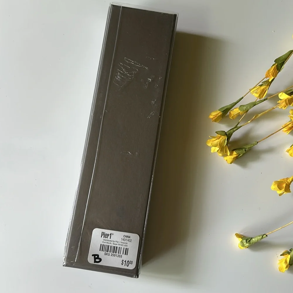 Pier 1 Chandelier Ribbon Bookmark Black
